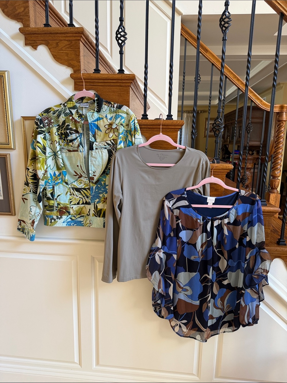 CHICO’S Top Jacket Bundle L